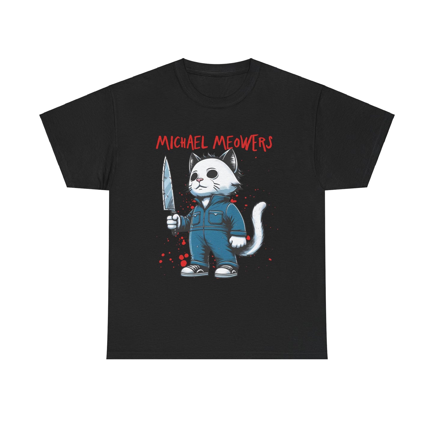 Funny Cat Michael Meowers Unisex Tee