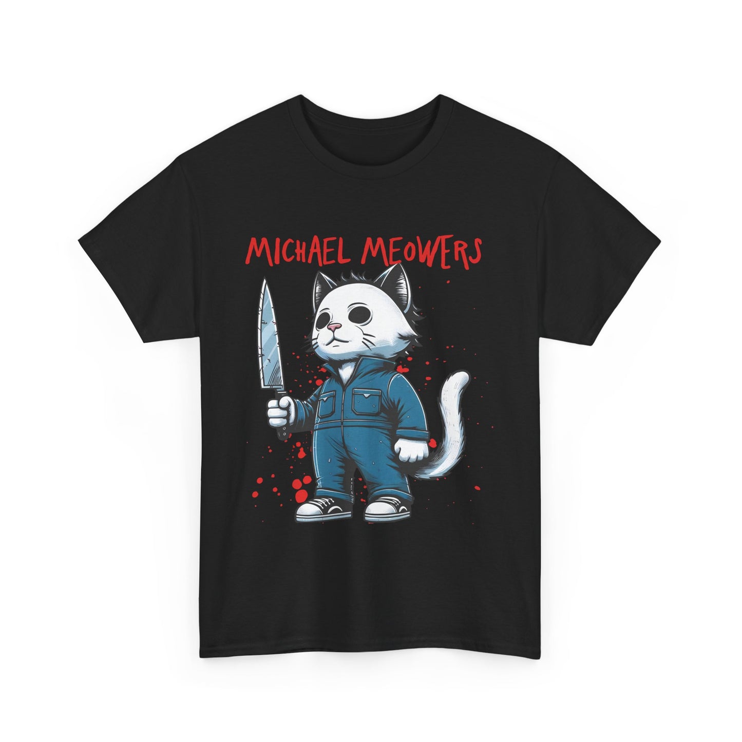 Funny Cat Michael Meowers Unisex Tee